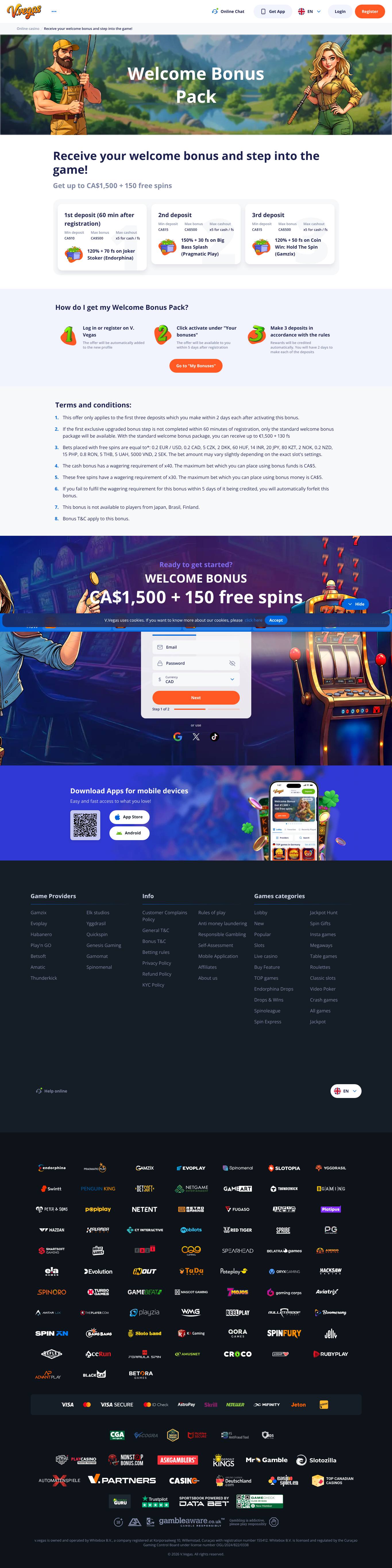 Welcome Bonus